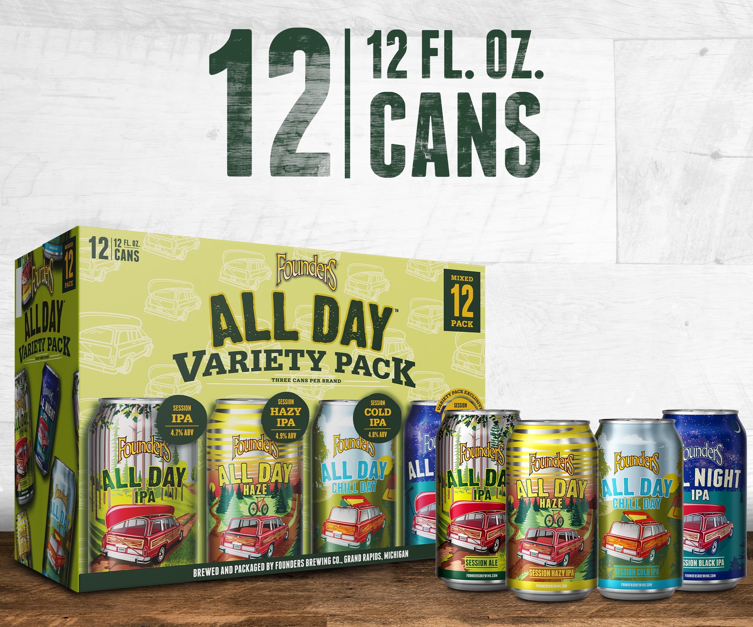 Founders All Day Abv