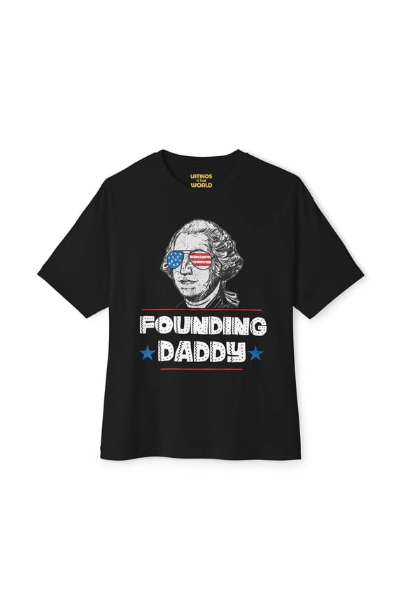 Founding Daddy George Washington T-shirt | 4th Of July Funny Viral Tees | Unisex - 4 Colors