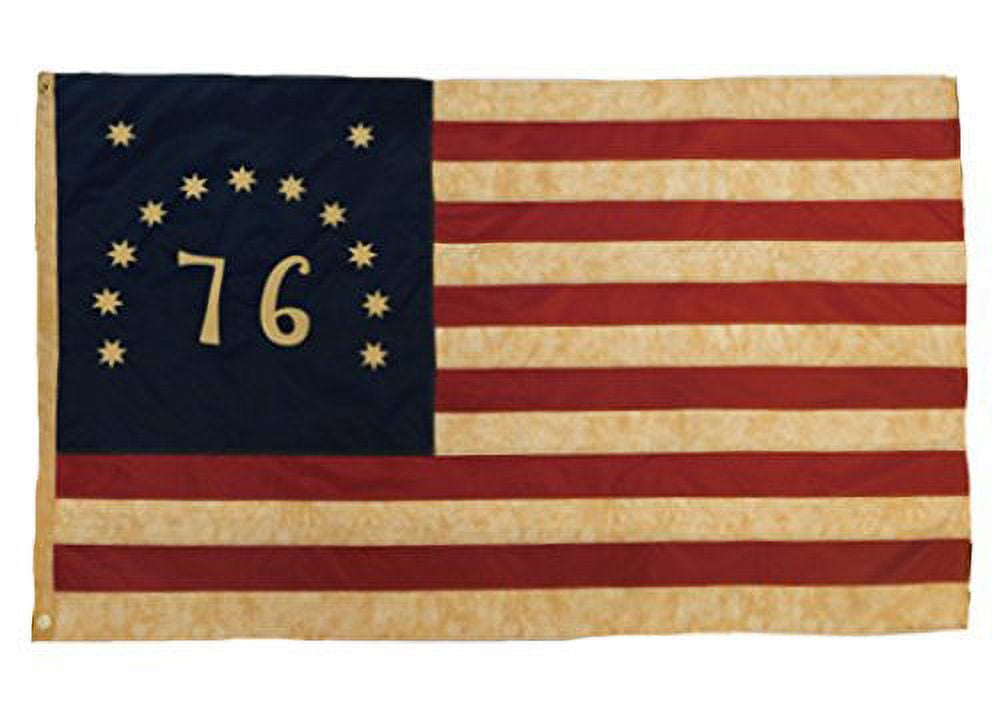 Founding Fathers Flags 76 Bennington Vintage Flag 3x5' Oxford