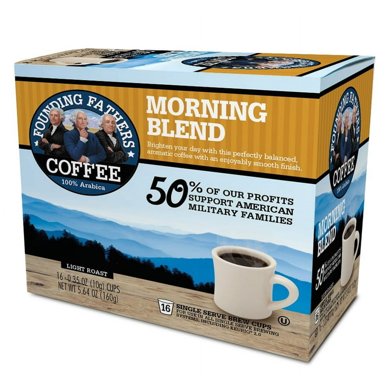 https://i5.walmartimages.com/seo/Founding-Fathers-Morning-Blend-Coffee-100-Arabica-Kcups-16-Ct_070888aa-5a2c-49ef-926c-e4f7fb8c65c2.f90b3f7fd961974817c4fe3a9a66c9dc.jpeg?odnHeight=768&odnWidth=768&odnBg=FFFFFF