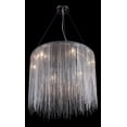 thumbnail image 1 of Fountain Ave. Collection Chrome Jewelry Round Hanging Fixture, 1 of 7