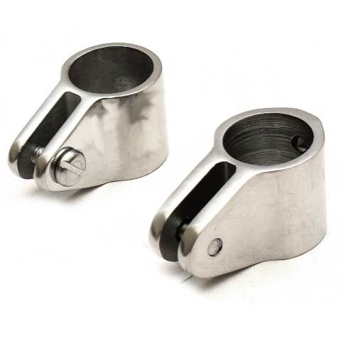 Fountain Boat Jaw Slides 121208 | 1 Inch Stainless Steel (Set of 2)