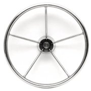 Fountain Boat Steering Wheel SW-515219 | Stainless Steel 15 1/2 Inch