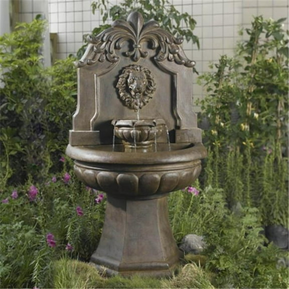 Fountain Cellar Copper Lion Head Outdoor-Indoor Fountain