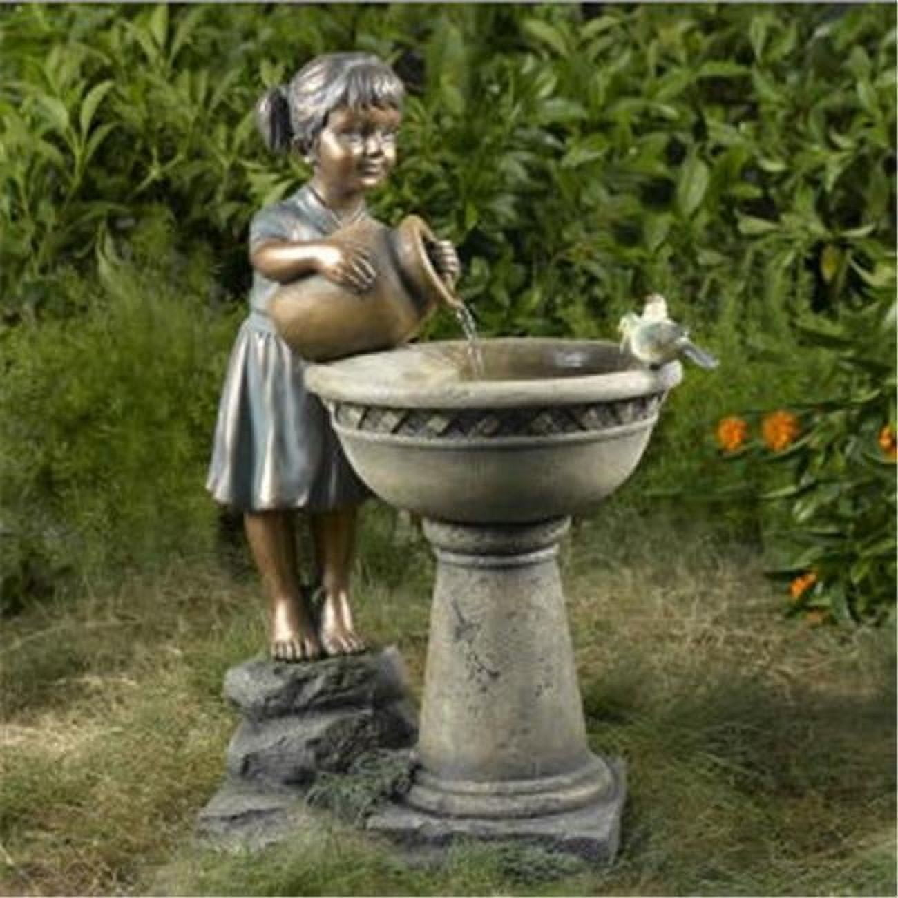 Fountain Cellar FCL010 Versando Bird Bath Outdoor Fountain