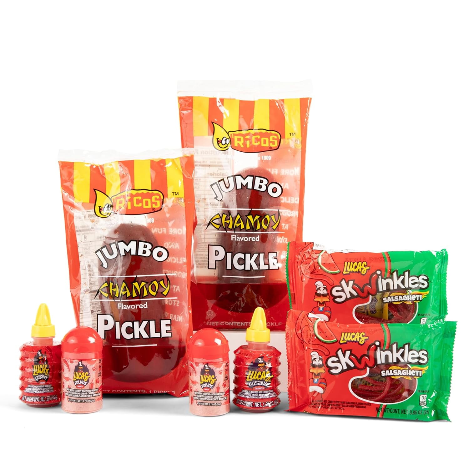 Fountain City Fulfillment Chamoy Pickle Kit Deluxe Chamoy Pickle Set