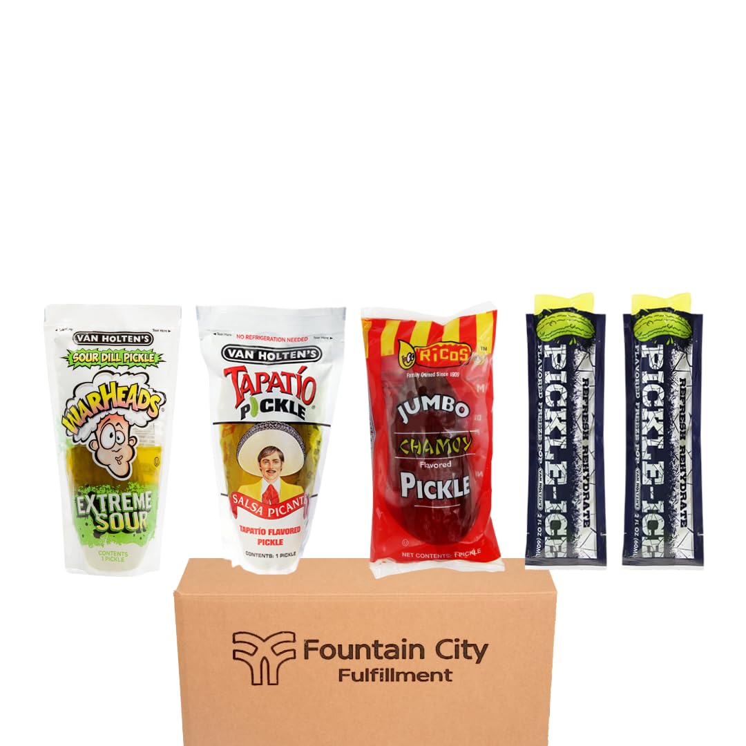 Fountain City Fulfillment Pickle Pack Tapatio Pickles, Freeze Ice
