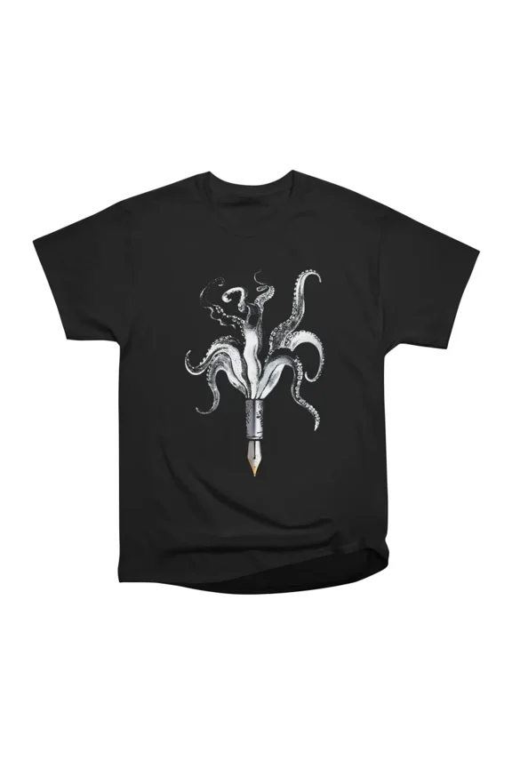 Fountain Octo Pen T-Shirt Tee Gift For Him Merch For Her Apparel For Friend