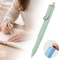 thumbnail image 1 of Fountain Pen,Black Ink Pens 0.38mm Ultra Fine point Smooth Writing Pens with Silicone Grip,Retractable Cute Pens for Journaling NoteTaking Sketching Drawing Stationery,with Ink Absorber (Light Green), 1 of 8