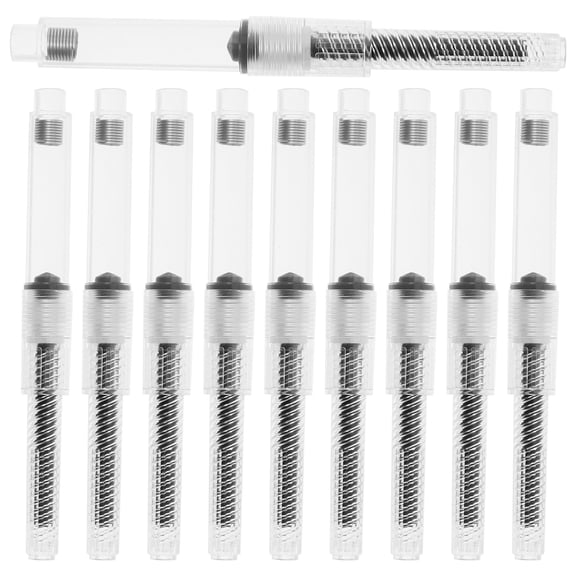 FENGGUIQU White Plastic Pen Ink Absorber Reusable 10pcs for Fountain Pen Ink Refill and Writing Accessories