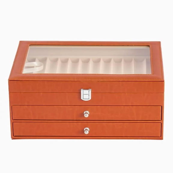 Fountain Pen Display Case -Pen Collection Display Case 3 Layer Fountain Pen Storage Display Box as a Gift