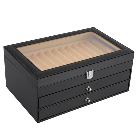 Fountain Pen Display Case -Pen Collection Display Case 3 Layer Fountain Pen Storage Display Box as a Gift