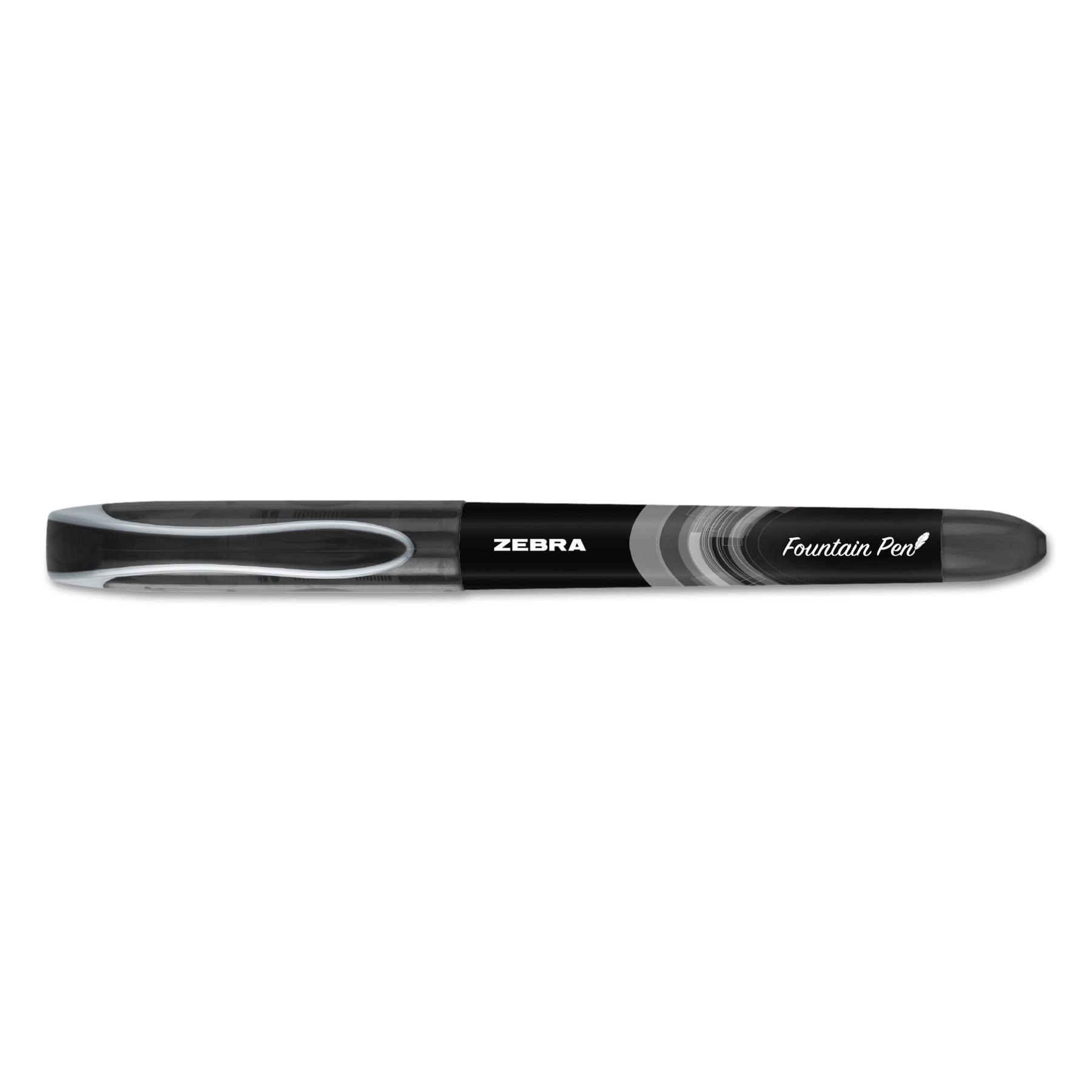 Fountain Pen, Fine 0.6 Mm, Black Ink, Black, Dozen | Bundle of 5 Dozen