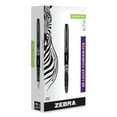 thumbnail image 1 of Zebra 48310 Fine 0.6 mm Fountain Pen - Black Ink, Black/Gray Barrel (1 Dozen), 1 of 2