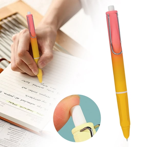 Fountain Pen Fine Nib 0.38mm, Retractable Fountain Pen, Smooth Writing for Calligraphy Sketching Journaling Gift (Without Ink) 1pc