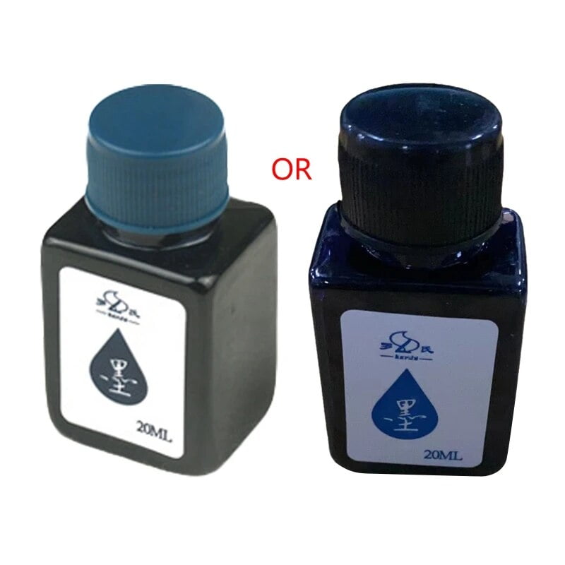 Fountain Pen Ink Bottle 20ml Volume Write Smooth Quick Dry for IDEAL ...