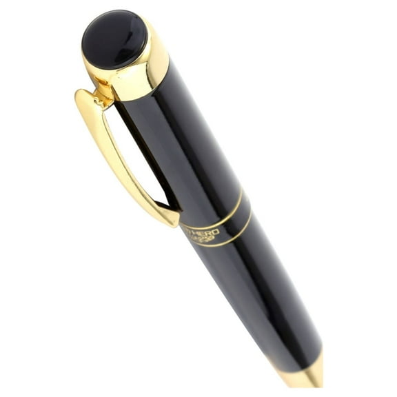 Fountain Pen Office Business Pen Push Type Cap 13.7cm Pen for Men Women Office Gift
