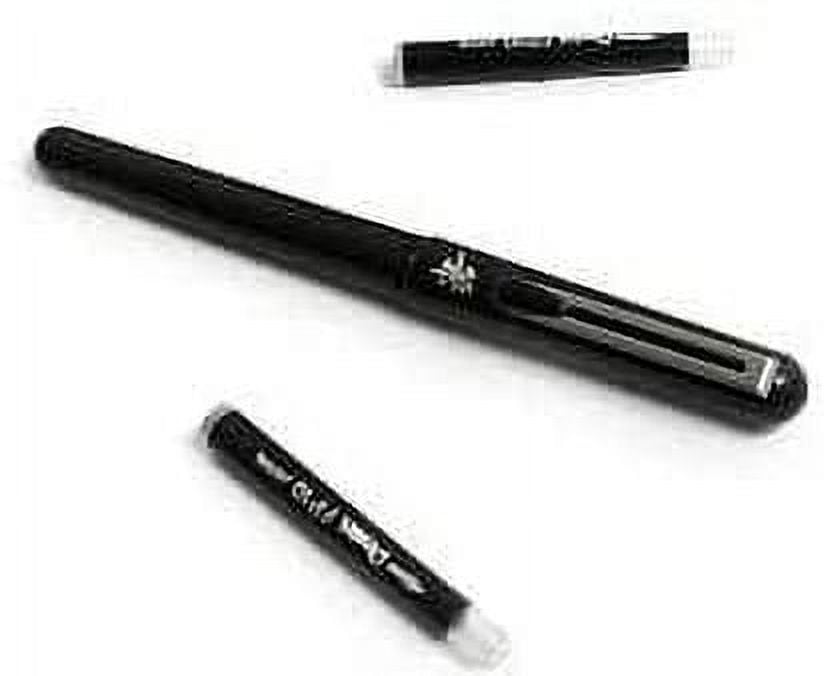 Fountain Pen of a plastic, Pentel Tradio Pulaman Black Body Black Ink
