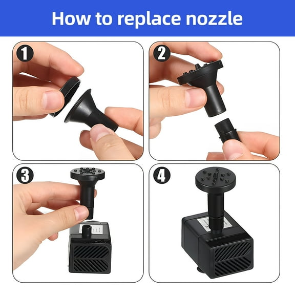 Fountain,Solar Powered Pond With 8 Nozzles 160l/h Rate Pump With 8 Stakes Solar Powered Pond Pump Pond/pool/fish Pond Pond Water Pump And Stakes Water Pipe And 8 Nozzles 9.84ft