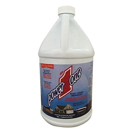Power #1 One Boat Hull Cleaner for Fiberglass - Removes Waterline Stains, Rust & Marine Mineral Buildup - Professional Marine-Grade Formula - Made in the USA