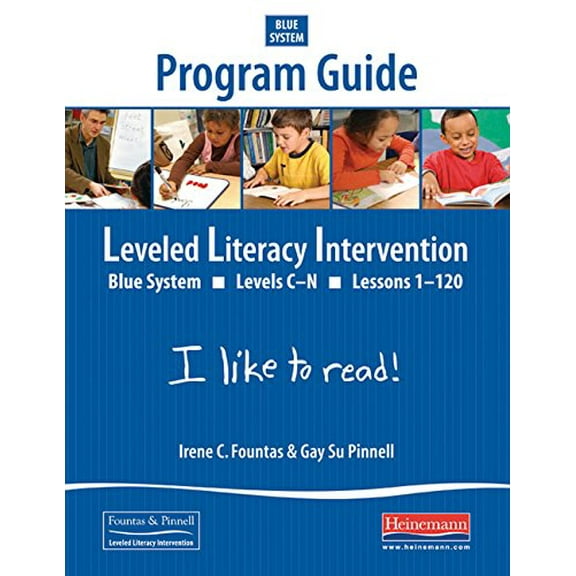 Pre-Owned Fountas & Pinnell Leveled Literacy Intervention (LLI) Blue System Program Guide (2014) Paperback