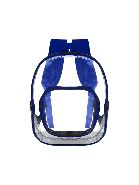 Clear Backpacks Waterproof PVC, Transparent Jelly Backpack Large Capacity – Unisex School Bag for Students, Travel, Daily Use