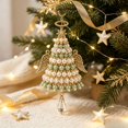 thumbnail image 1 of Fountwell DIY Beaded Christmas Tree Kit 3D Crystal Tree Craft Set for Adults Holiday Gift, 1 of 7