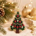 thumbnail image 1 of Fountwell DIY Beaded Christmas Tree Kit 3D Crystal Tree Craft Set for Adults Holiday Gift, 1 of 7