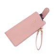 thumbnail image 1 of Fountwell Leather Sunglasses Pouch Gift with Holster Clip Portable Eyeglass Travel Case for Backpack, 1 of 7