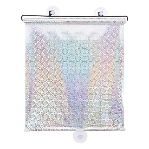 Fountwell Window Shade with Suction Cups, Sun Curtain for Kitchen Balcony – Wear-Resistant, Breathable Privacy Protection, Prevents Fading