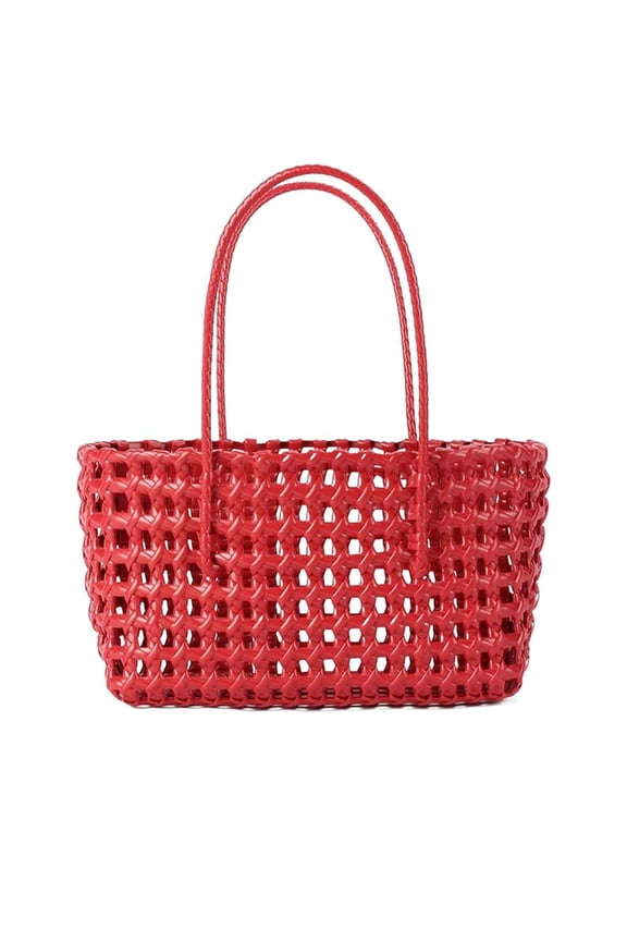 Woven Handbags for Women, Summer Beach Tote Bag – Small Shoulder Bag, Handmade Top Handle