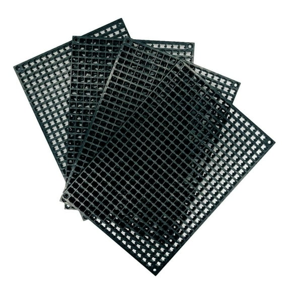 Four (4) BLACK Pegboard Set to Organize your Sockets, Wrenches, Screwdrivers, & All Other Tools