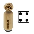 thumbnail image 1 of Four 4 Dice Die Rubber Stamp for Scrapbooking Crafting Stamping - Mini 1/2 Inch, 1 of 7