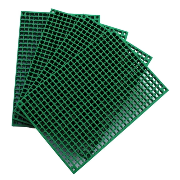 Four (4) GREEN Pegboard Set to Organize your Sockets, Wrenches, Screwdrivers, & All Other Tools