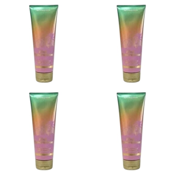 Four 4x (4)Bath & Body Works PINK WATERMELON Ultimate Hydration Body Cream (8 Oz)