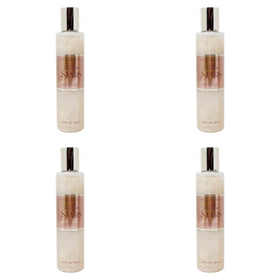 Four 4x (4) Bath and Body Works In the Stars Fine Shimmer Body Oil (6.3 oz)