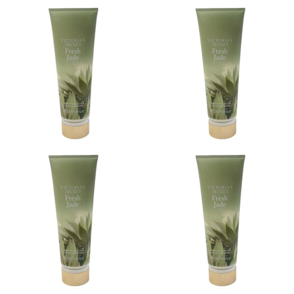 Four 4x (4)Victoria's Secret Fresh Jade Fragrance Body Lotion (236 ml / 8 fl oz)