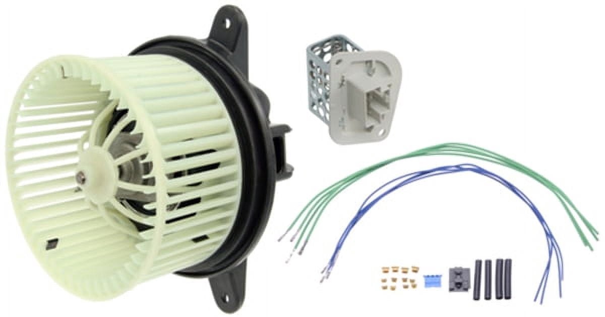Four 75712BRK1 Blower Motor Kit Fits select: 1997-2001 JEEP WRANGLER / TJ, 1997-2001 JEEP CHEROKEE