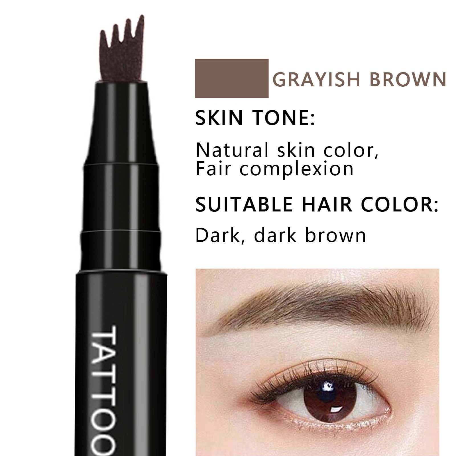 Four Branch Liquid Water Eyebrow Pencil Three Natural Eyebrow Color Development Natural Sweat