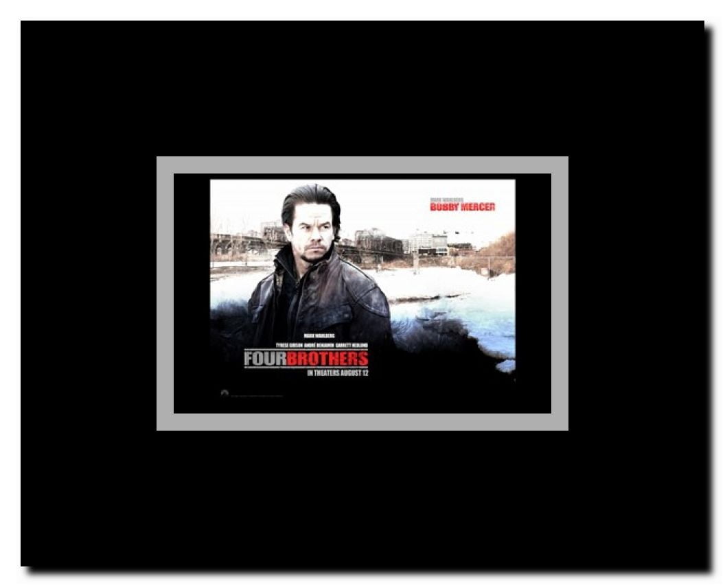 Four Brothers Framed Movie Poster
