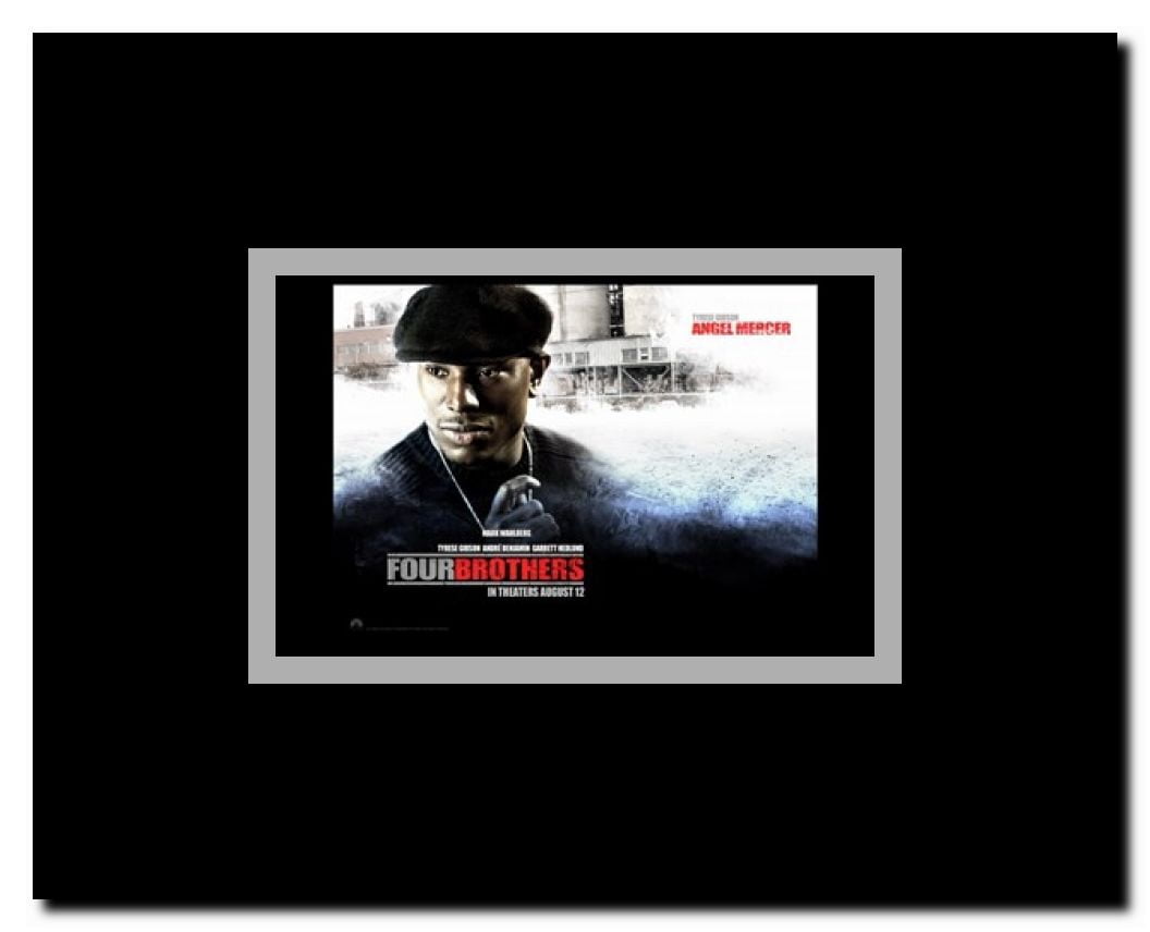 Four Brothers Framed Movie Poster