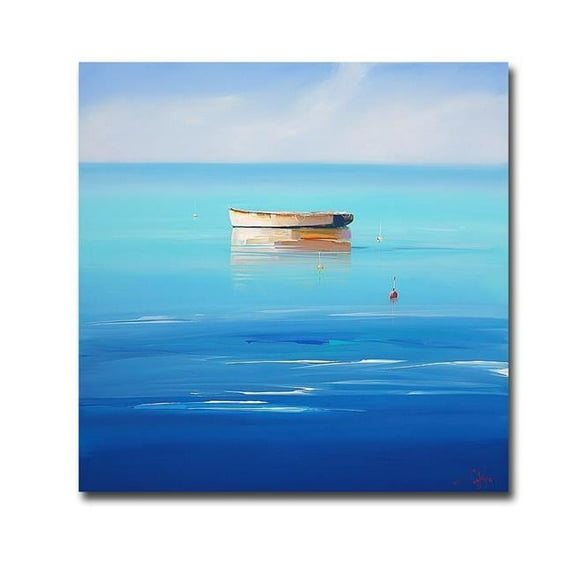 Four Buoys, Sorrento by Craig T. Penny Premium Gallery-Wrapped Canvas Giclee Art - Ready-to-Hang, 30 x 30 x 1.5 in.