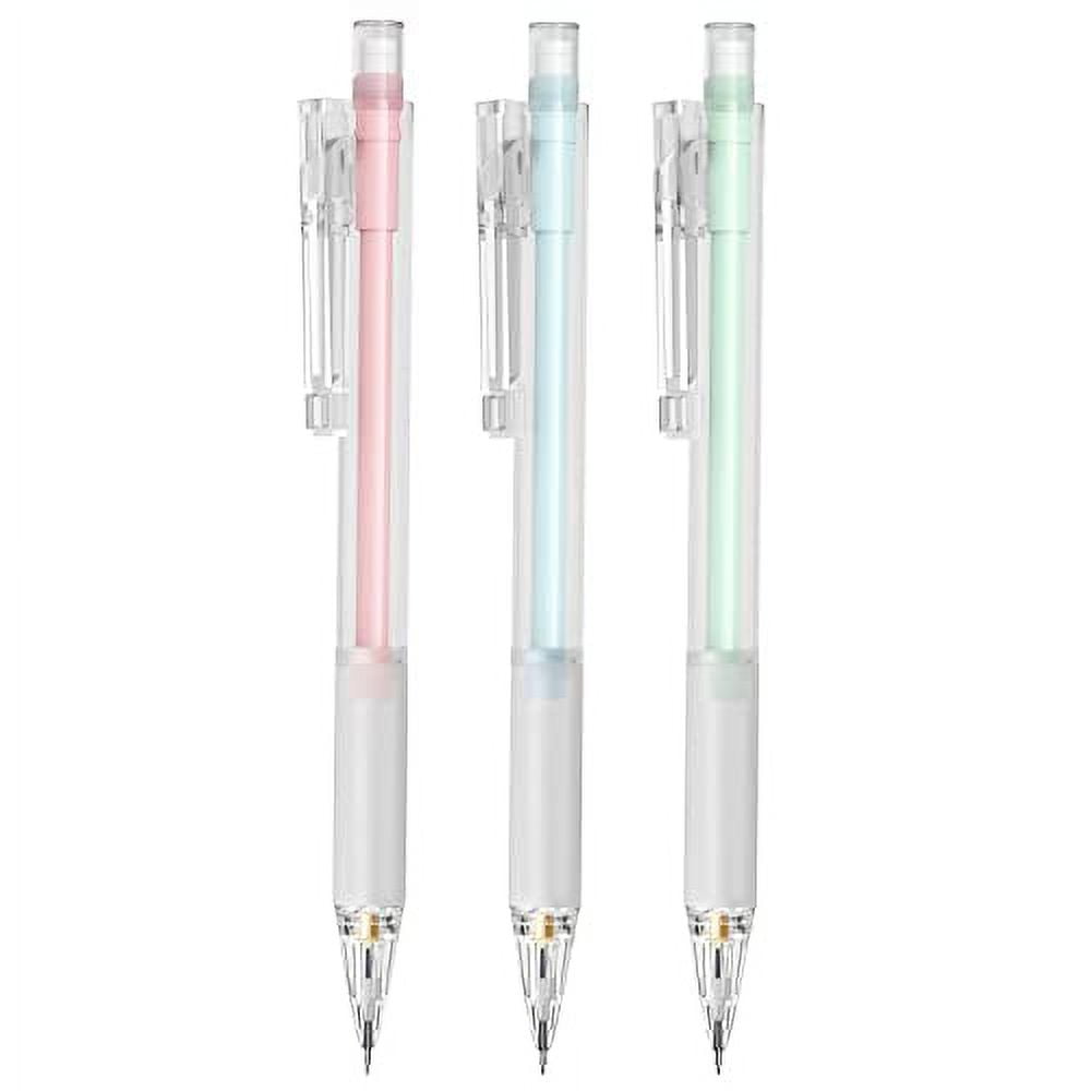 Four Candies Aesthetic Mechanical Pencils 3PCS 0.5mm Pastel