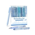 thumbnail image 1 of Four Candies Retractable Pen Set, 11Pcs Black Ink Gel Pens(0.5mm), 1Pcs Blue Highlighter, 0.5mm Fine Point for Journaling, Writing and Note-Taking, 1 of 5