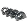 Four Cast Aluminum Bow Eye Weldable Tie Downs