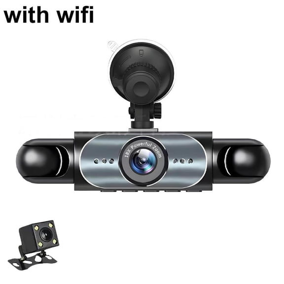 Four Channel 1080P HD Dash Cam with Reversing Camera and Night Vision