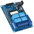 thumbnail image 1 of Four Channel 5V Relay Shields Optocoupler Module V1.3 For Arduino Relay Expansion Board, 1 of 8