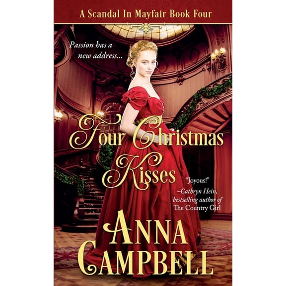 Four Christmas Kisses: A Scandal in Mayfair Book 4, (Paperback)