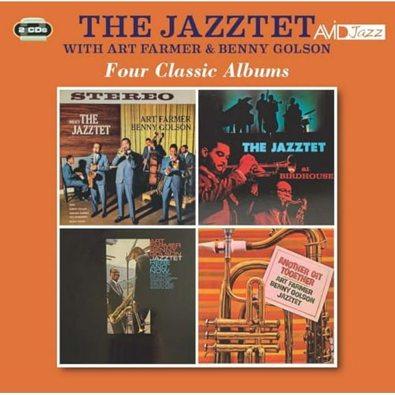 The Art Farmer & Benny Golson Jazztet Four Classic Albums (CD) Album