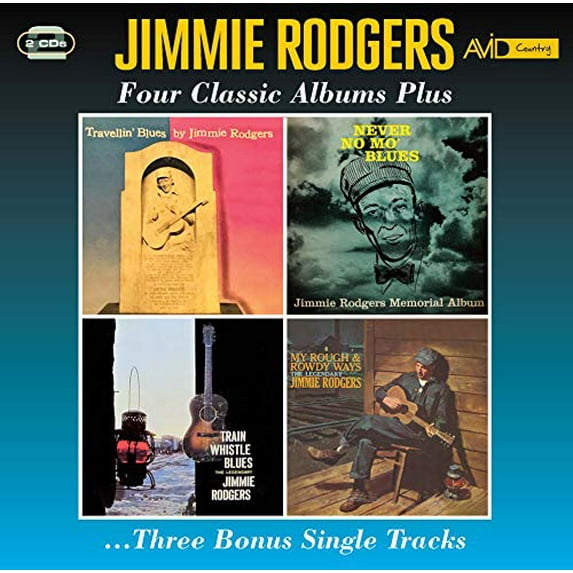 Jimmie Rodgers Four Classic Albums Plus (CD)